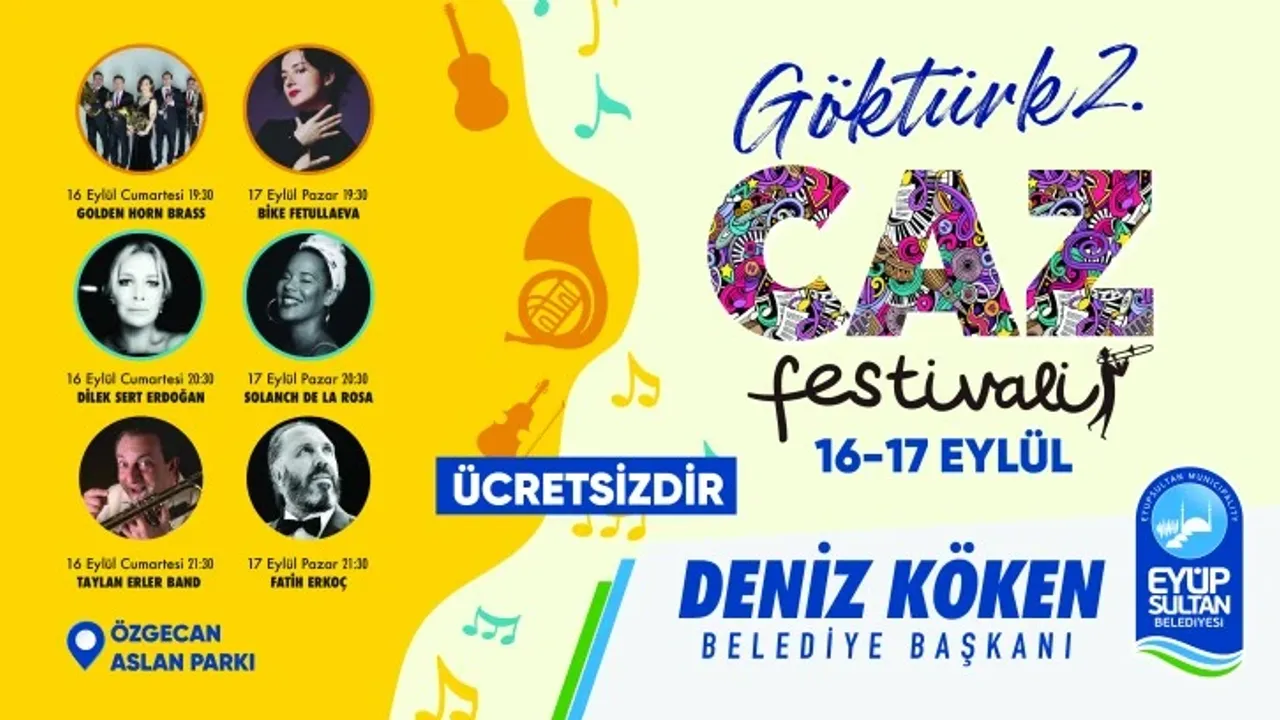 Göktürk 2. Caz Müzik Festivali heyecanı