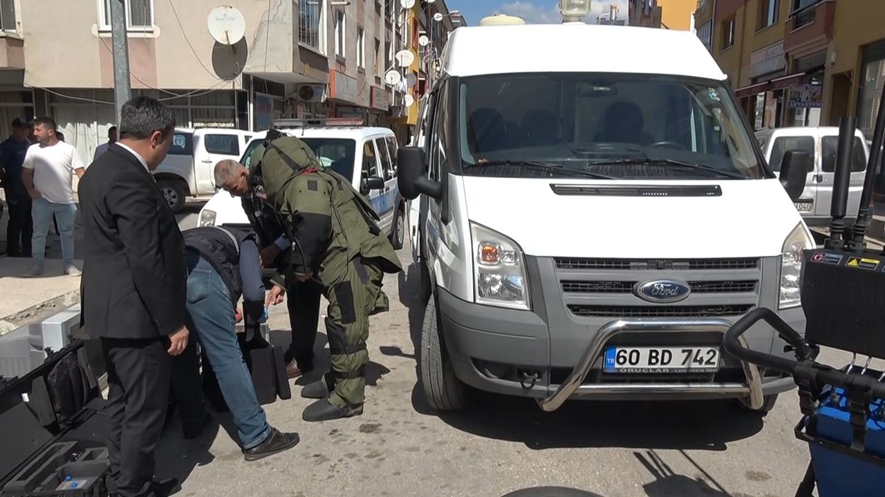 Tokat'ta bulunan şüpheli cisim, kontrollü olarak patlatıldı