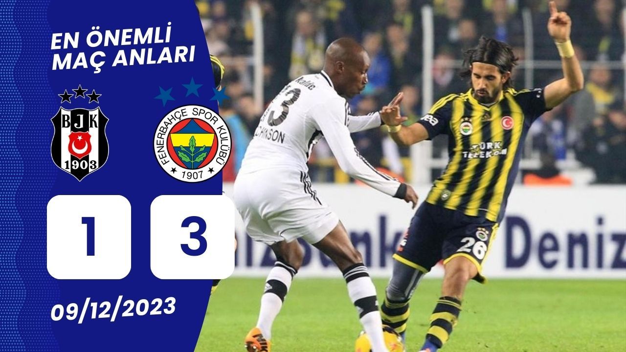 Beşiktaş JK on X: Fenerbahçe:3 Beşiktaş:1 (Maç Sonucu)   / X