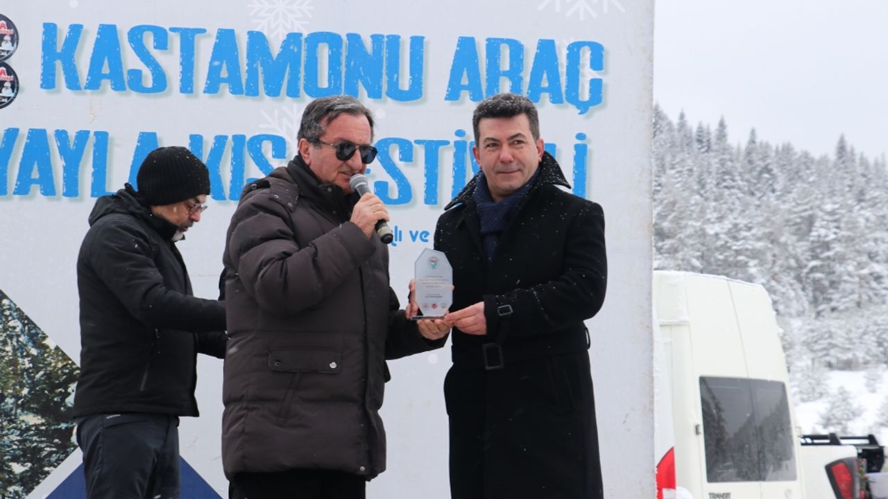 Kastamonu'da 3. Araç Yayla Kış Festivali başladı