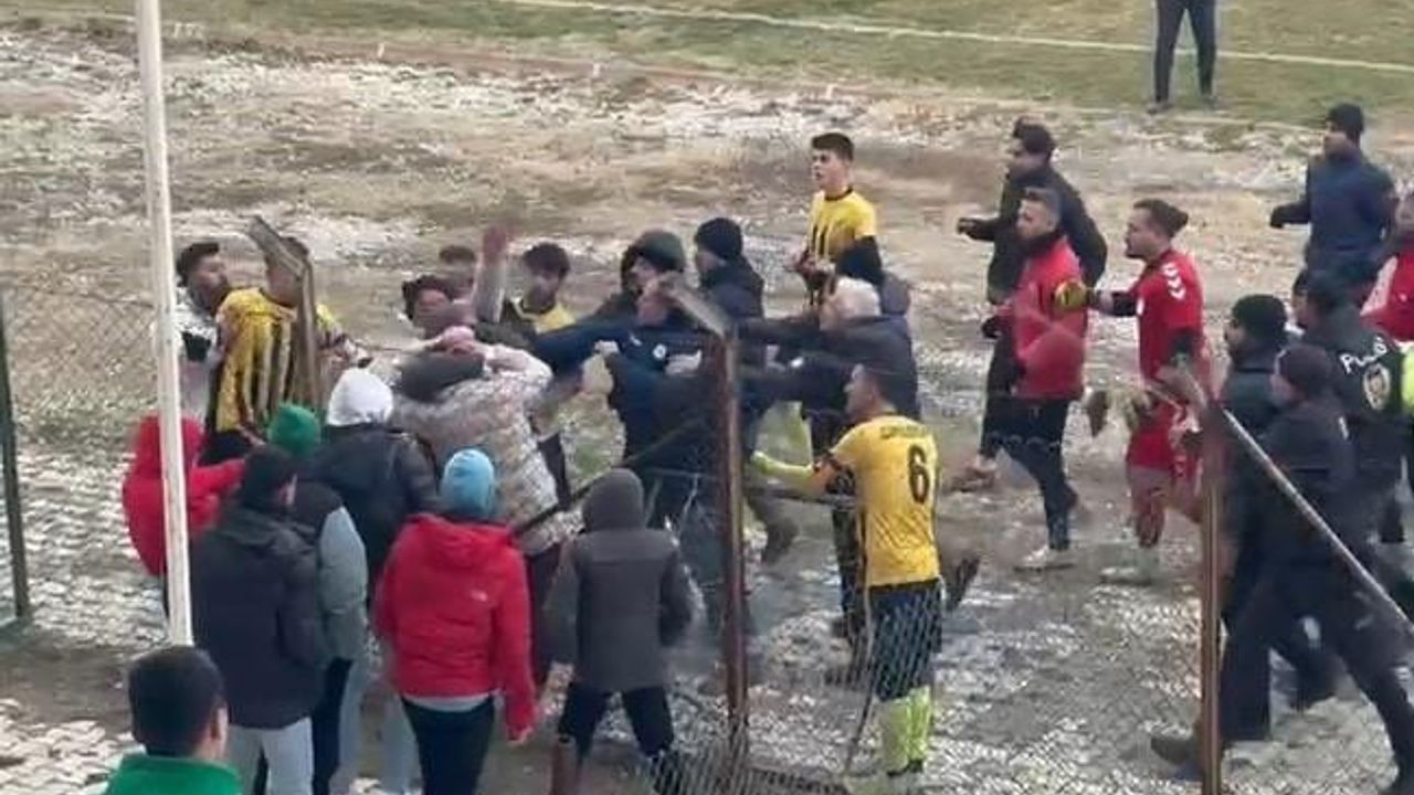 Konya’da amatör küme maçında kavga: 2 yaralı