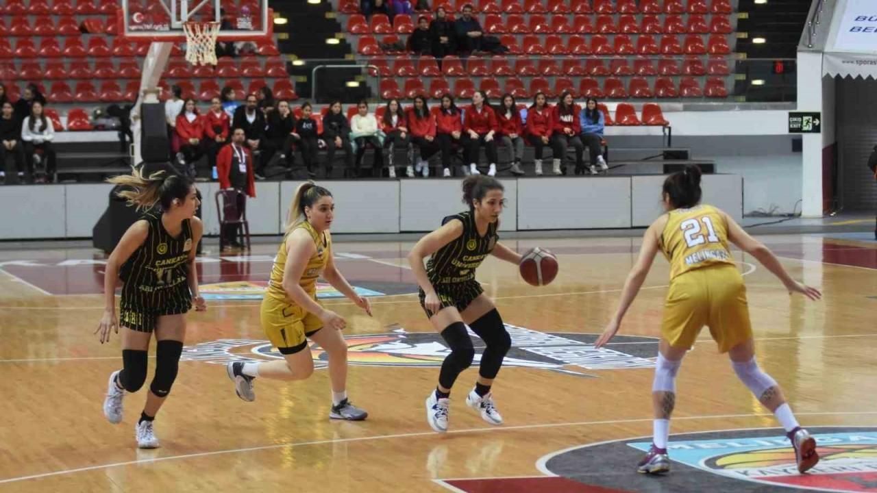 TKBL: Melikgazi Kayseri Basketbol: 94 - Çankaya Üniversitesi: 77