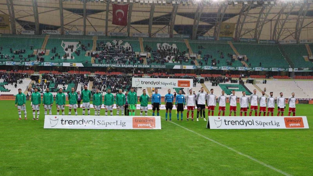 Trendyol Süper Lig: Konyaspor: 1 - Antalyaspor: 0 (İlk Yarı) - Hürsöz ...