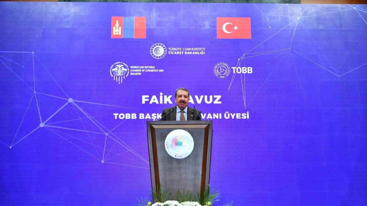 Türkiye ile Moğolistan arasında Ticaret ve Sanayi Odası Forumu Kuruluş Anlaşması imzalandı