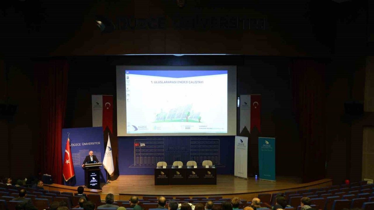 Düzce Üniversitesi’nde enerji çalıştayı