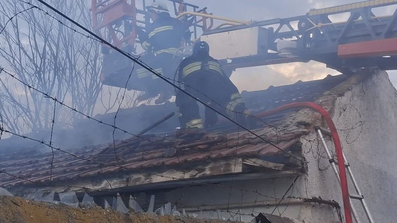 Eskişehir'de müstakil evde korkutan yangın