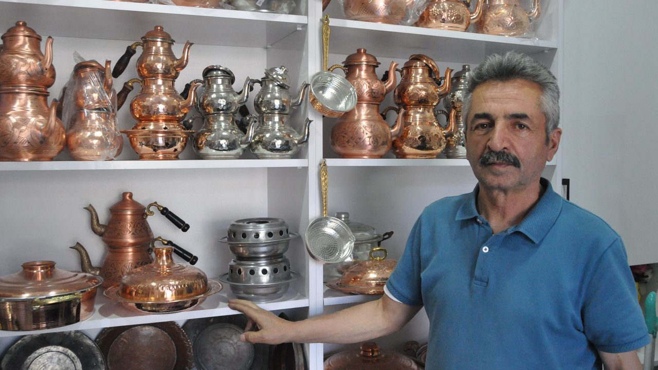 Tokat’ta 45 Yıllık Bakır Ustasından Çarpıcı Sözler