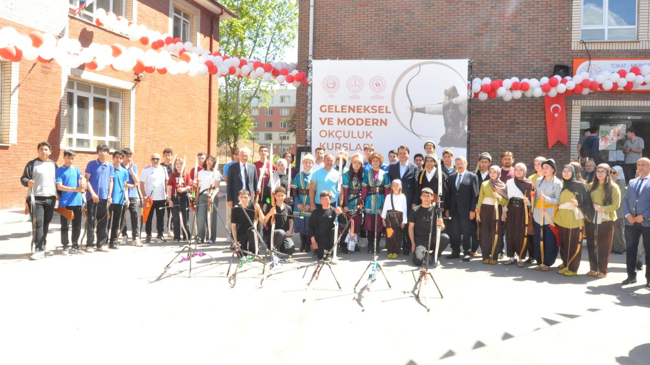Tokat’ta "Geleneksel ve Modern Okçuluk Kursları" Dualarla Aç