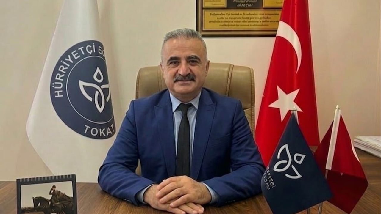 Hürriyetçi Eğitim Sen Tokat Şubesinde Bayrak Değişimi! Yeni 