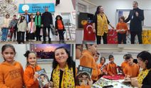 Kemal Arat İlkokulunda yazar öğrenci buluşması fotoğrafları