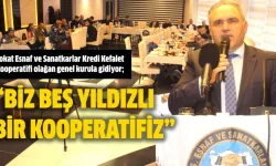 BAŞKAN AYDOĞAN, “BİZ BEŞ YILDIZLI  BİR KOOPERATİFİZ”