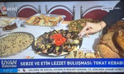 Tokat yemekleri Beyaz Tv'de yayınlandı