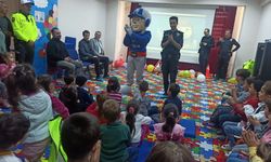 Artova'da polis ve çocuklar arasında özel etkinlik