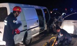 שבעה בני אדם נפצעו בתאונת דרכים בעיר סמסון.