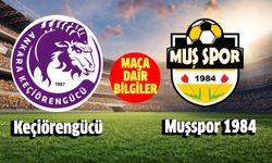 Ankara Keçiörengücü Muşspor 1984 maçı ne zaman, saat kaçta, nerede, hangi kanalda canlı yayın var?
