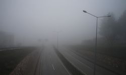 Tokat'ta sis etkili oldu