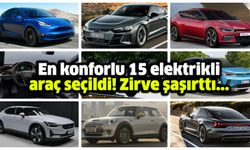 En konforlu 15 elektrikli araç seçildi! Zirve şaşırttı...