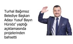 Başkan Adayı Yusuf Bayın: “Modern Stadyumu ve Turhalspor’umuzu ilçemize kazandıracağız”