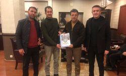 Vanlı staj ve çıraklık mağdurlarından Türkmenoğlu'na ziyaret