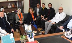 Milletvekili Çilez'den Merzifon Kara Mustafa Paşa Devlet Hastanesi'ne ziyaret
