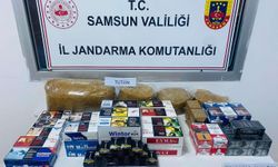Samsun'da tütün ve sigara kaçakçılığı operasyonunda 4 zanlı yakalandı