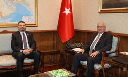 Bakan Güler Suudi Arabistan’ın Ankara Büyükelçisi Abualnasr’ı kabul etti
