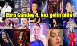 Ebru Gündeş 4. kez gelin oldu!