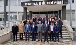 AK Parti Genel Başkan Yardımcısı Yılmaz, Bafra Belediyesini ziyaret etti