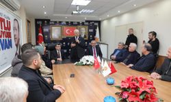 Eski Milletvekili Yeni'den AK Parti Bafra İlçe Başkanlığına ziyaret