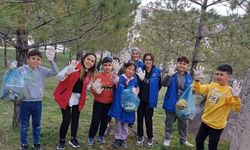Karapınar’da gençlik merkezi gönüllüleri çevre temizliği yaptı