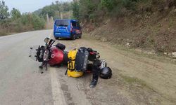 Kastamonu’da motosiklet kazası: Rusya uyruklu sürücü ağır yaralandı