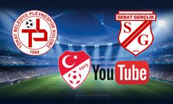 Plevnespor, Sebat Gençlikspor Maçı TFF’nin YouTube Kanalında Yayınlanacak