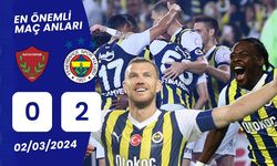 Hatayspor 0-2 Fenerbahçe maç özeti ve golleri Bein Sport Hatay FB özet