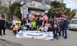 Staj ve çıraklık mağdurları bu kez İzmir'den sesini duyurdu