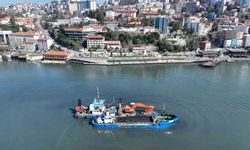 Zonguldak limanı teressübattan temizlenip derinleştiriliyor