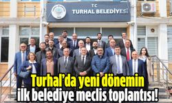 Turhal’da yeni dönemin ilk belediye meclis toplantısı!  17 gündem maddesi görüşüldü!