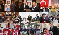 Başkan Yazıcıoğlu, tebrik ve hayırlı olsun ziyaretlerini kabul etti!