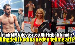 İranlı MMA dövüşçüsü Ali Heibati kimdir, ringdeki kadına neden tekme attı?