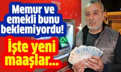 Memur ve emekli bunu beklemiyordu! İşte yeni maaşlar...