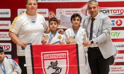Samsunspor Judo Takımı, Türkiye Şampiyonası'ndan 3 altın madalyayla döndü