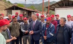 Alpagut Linyit kömür işletmesinde 88 işçi tarafından başlatılan eylem sürüyor