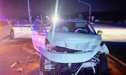 Konya’da 2 otomobil çarpıştı: 4 yaralı