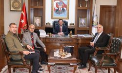 Anadolu Basın Birliği Tokat Şubesi'nden Başkan Yazıcıoğlu'na ziyaret