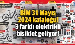 BİM 31 Mayıs 2024 kataloğu! 3 farklı elektrikli bisiklet geliyor!