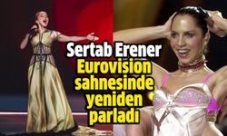 Sertab Erener Eurovision sahnesinde yeniden parladı