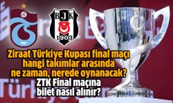Ziraat Türkiye Kupası final maçı hangi takımlar arasında ne zaman nerede oynanacak? ZTK Final maçına bilet nasıl alınır?