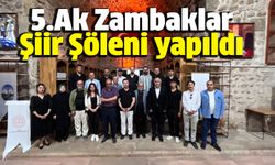 5.Ak Zambaklar Şiir Şöleni yapıldı