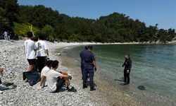 Kastamonu'nun Ginolu Limanı ve koyunda öğrencilerle dalgıçlar temizlik yaptı