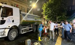 Tekkeköy'de Kurban Bayramı temizliği yapıldı
