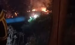 Elektrik tellerinin kopması yangına neden oldu